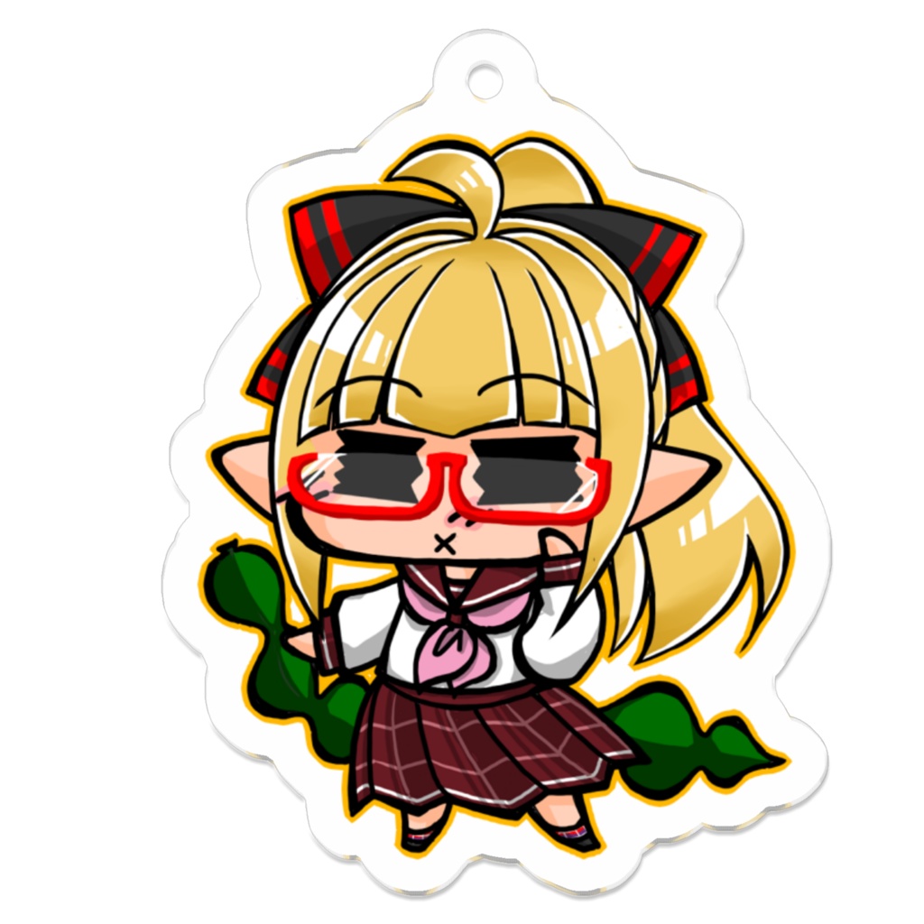 【非公式】羽田ヨーコさんアクリルキーホルダー