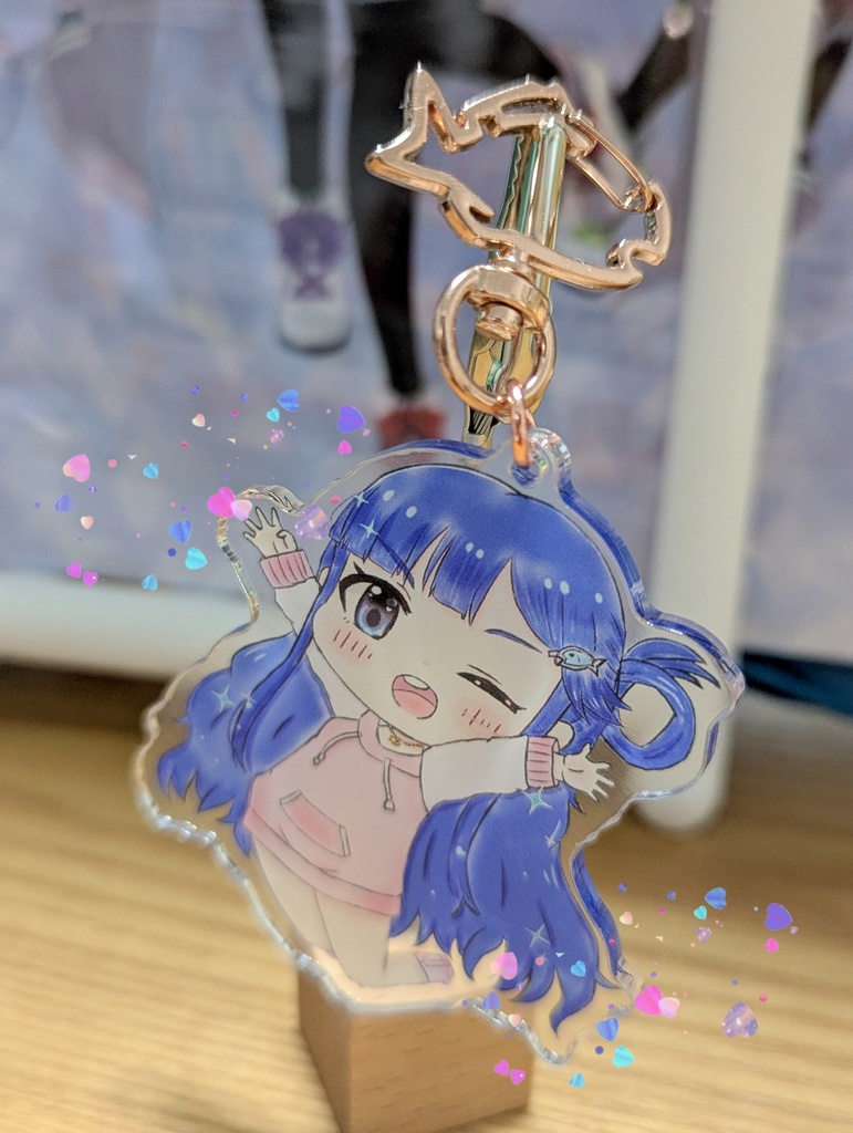 浅利七海ちゃんアクキー