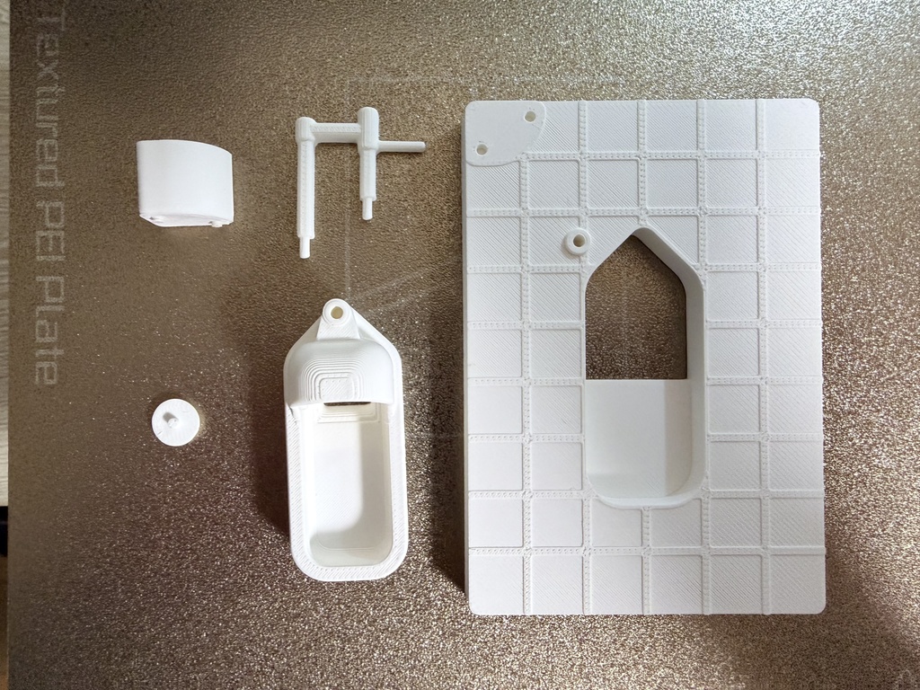 【新モデル】 1/12スケール 女子トイレ 和式トイレ Figma 3Dプリンター造形品