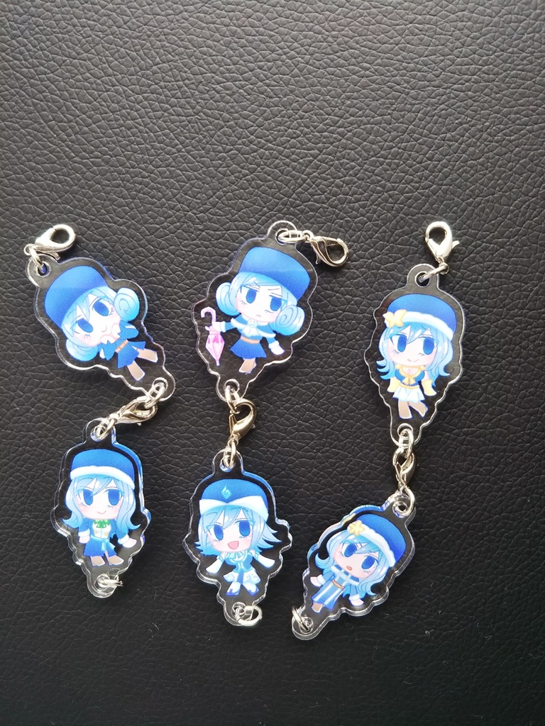 ジュビア連結アクリルキーホルダー