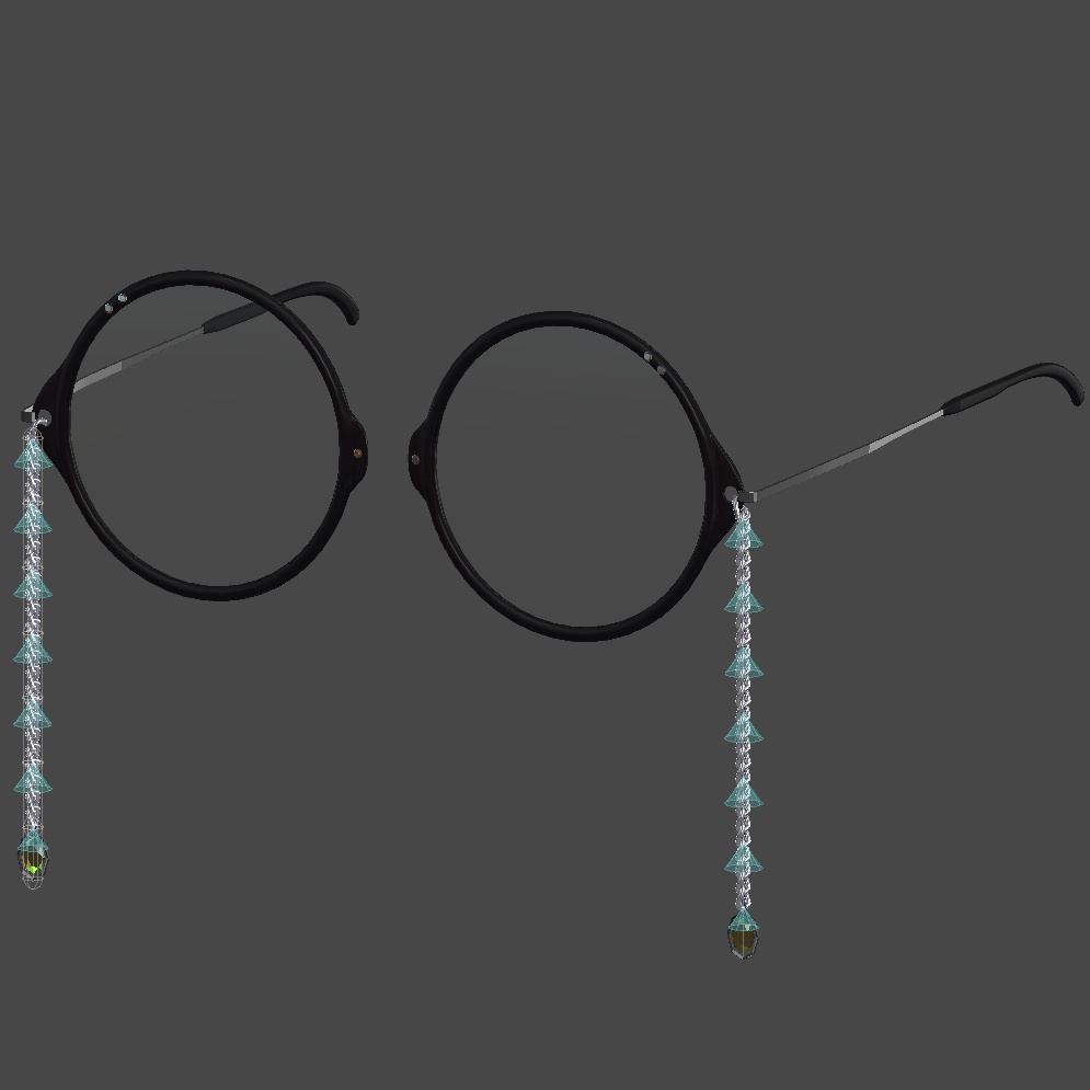 モノクル & Monocle ( PhysBone設定済み )