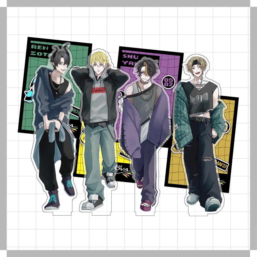 NijiNOVA Acryl Stand