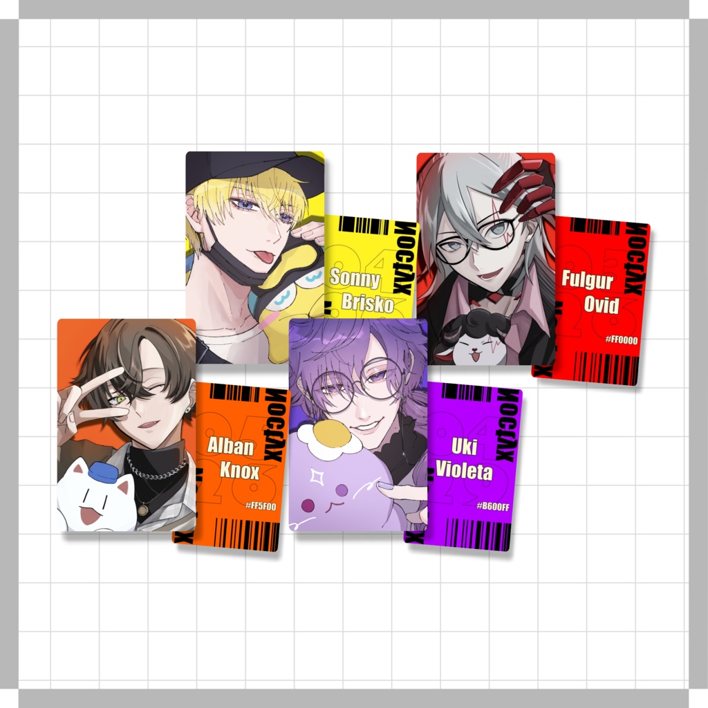 Noctyx Photo-style Card Set /ver. casual