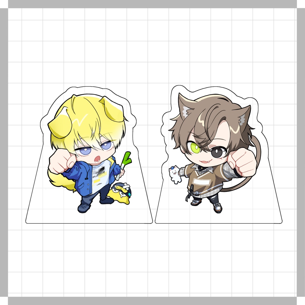 Wan-Nyan mini Acryl Block Set