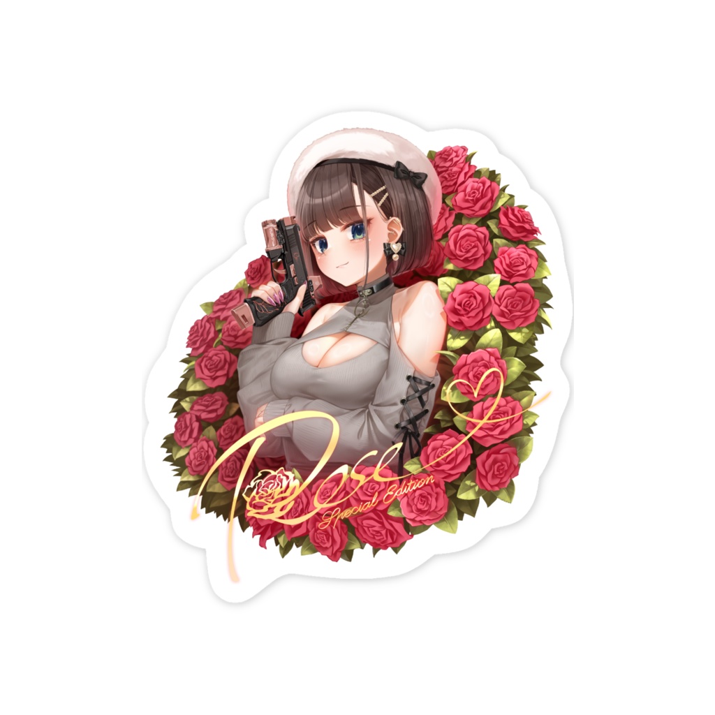 365Rose ステッカー 小