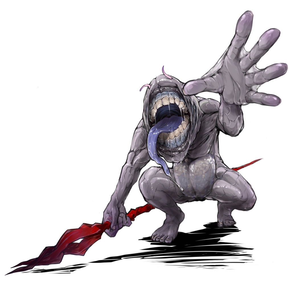 【無料・差分3種】立ち絵素材07 ムーン=ビースト