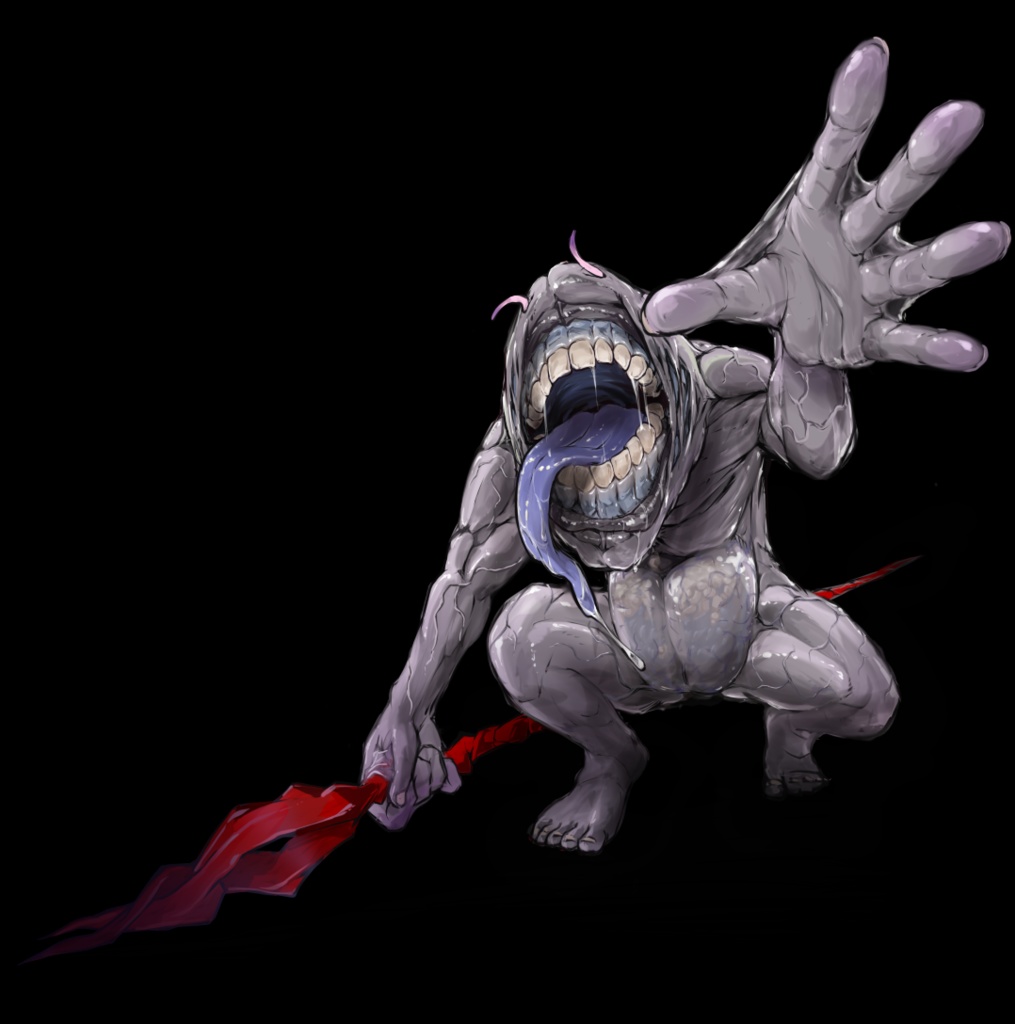 【無料・差分3種】立ち絵素材07 ムーン=ビースト