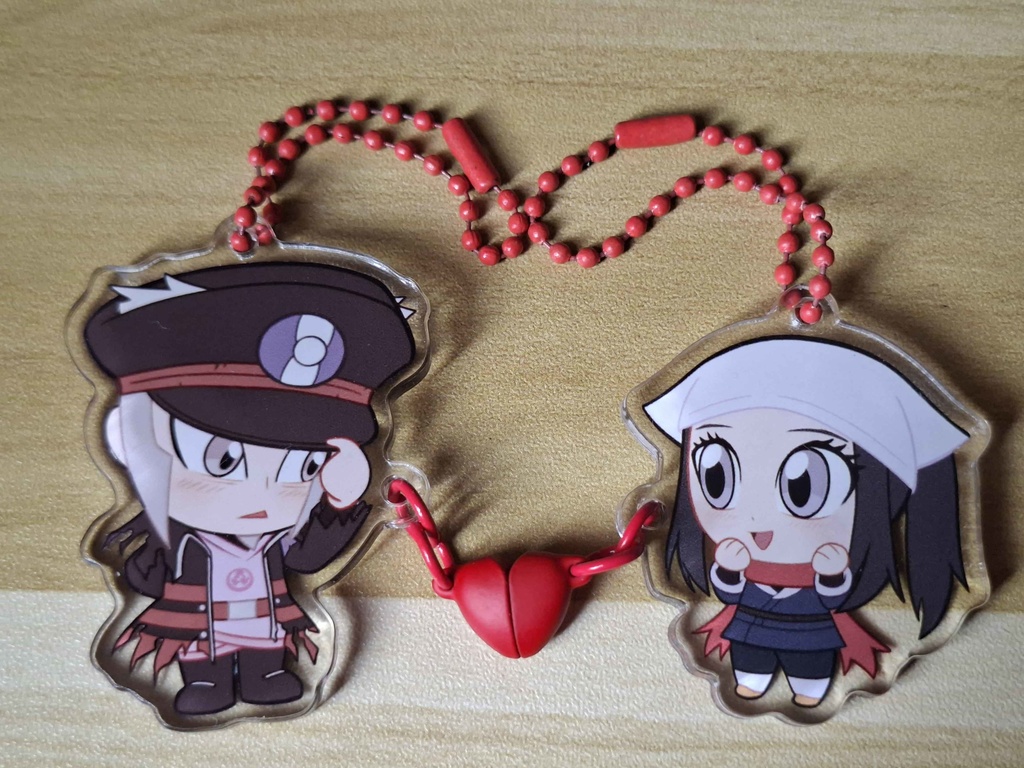 ノボショマグネットハートのアクキー