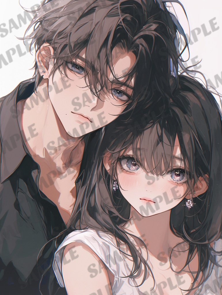 男女のペア画