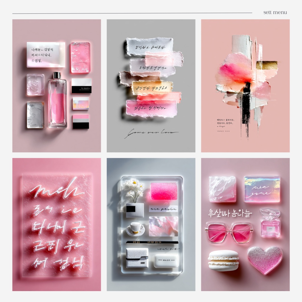 韓国風背景10枚セット【商用利用可】