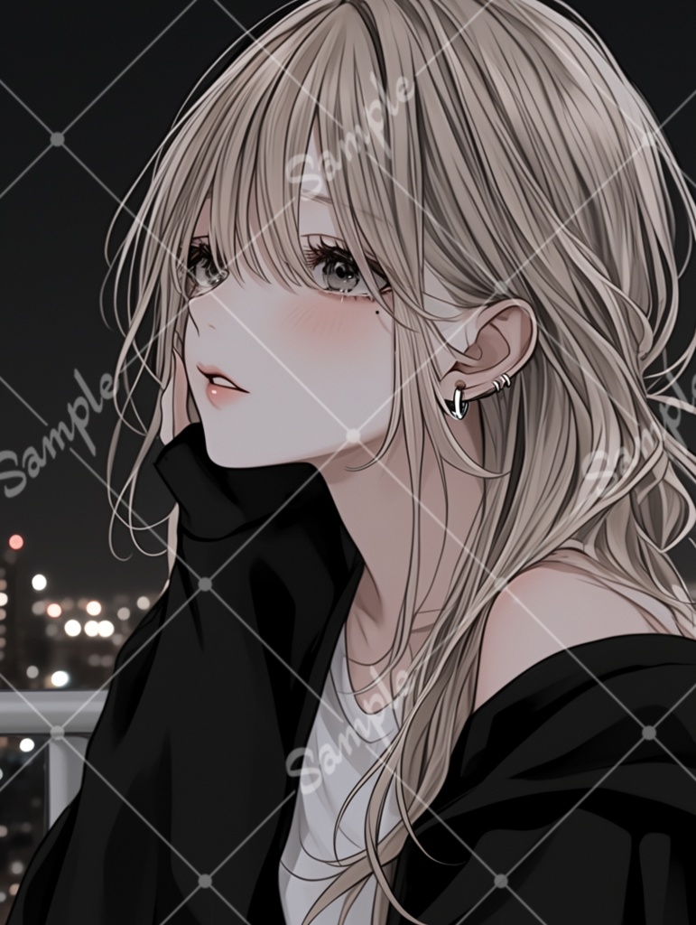 🪄4枚セット🪄女の子アイコン【SNS用のアイコンにおすすめ】