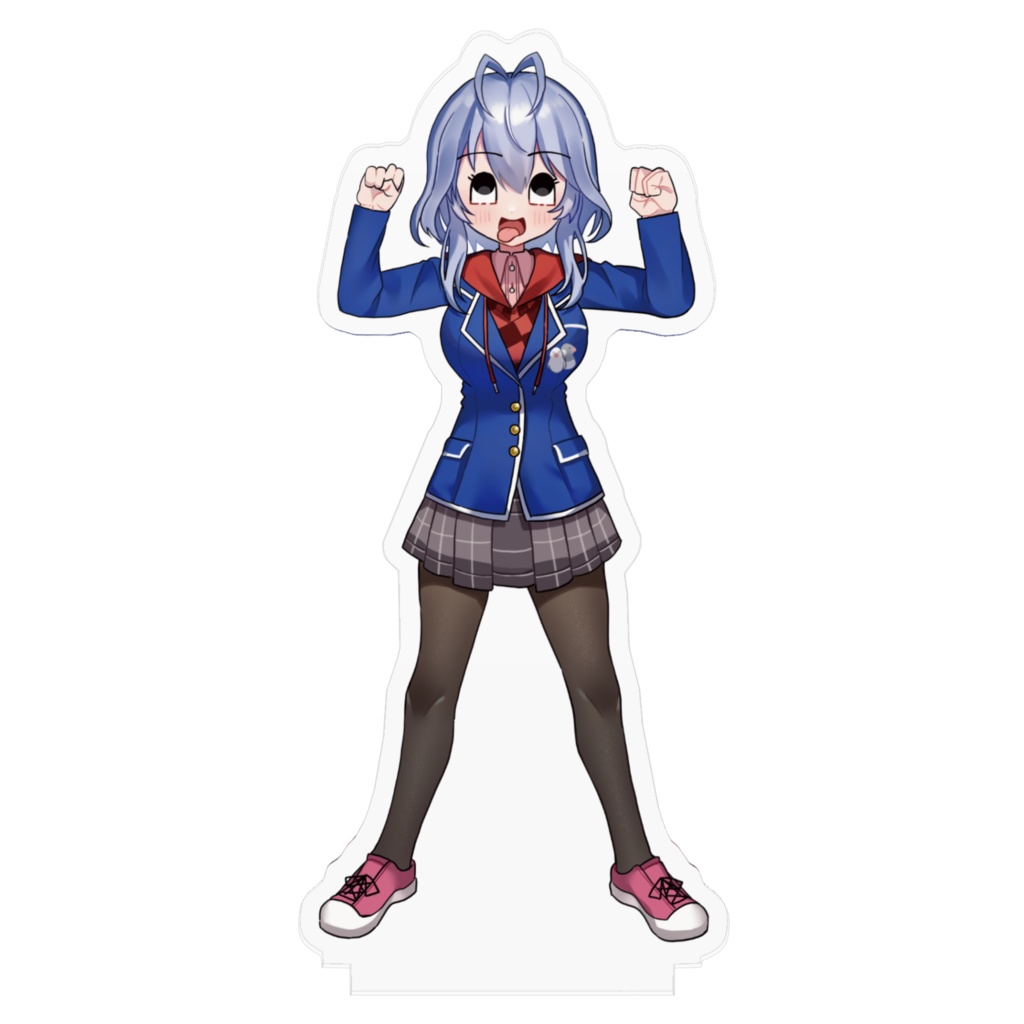 結城みくろの奇しくも同じ構えアクリルフィギュア-アヘ顔ver-