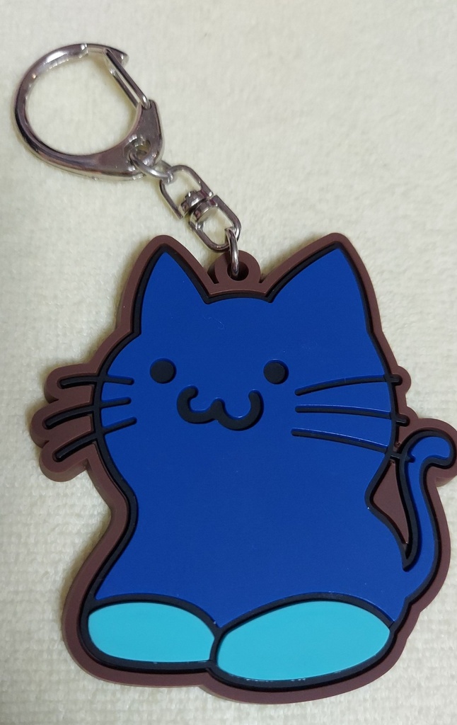 【完売】すくみずねこラバーストラップ