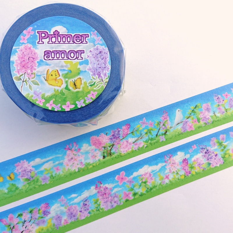 ライラックのマステ:Primer amor(プリメーラ・アモー)