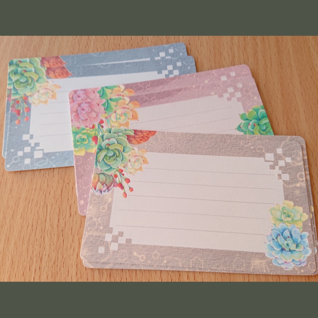 エケベリアのミニびんせん