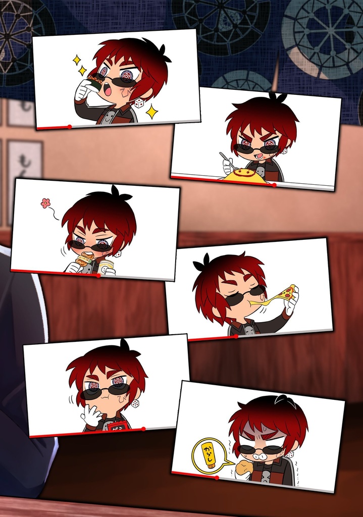 天開司非公式アンソロジー「いっぱい食べる君が好き」