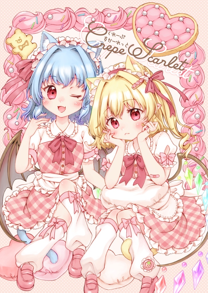 【第十一回秋季例大祭　既刊】Crepe Scarlet くれーぷすかーれっと