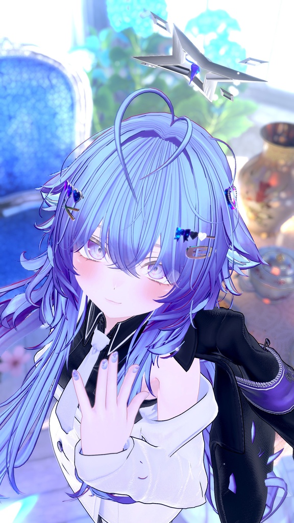 【無料キャンペーン】星空のドームに変化するヘイロー AngelStar Halo【MA対応 / AudioLink・PhysBoneギミック / シェーダー】