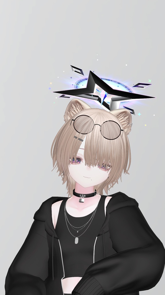 【無料キャンペーン】星空のドームに変化するヘイロー AngelStar Halo【MA対応 / AudioLink・PhysBoneギミック / シェーダー】
