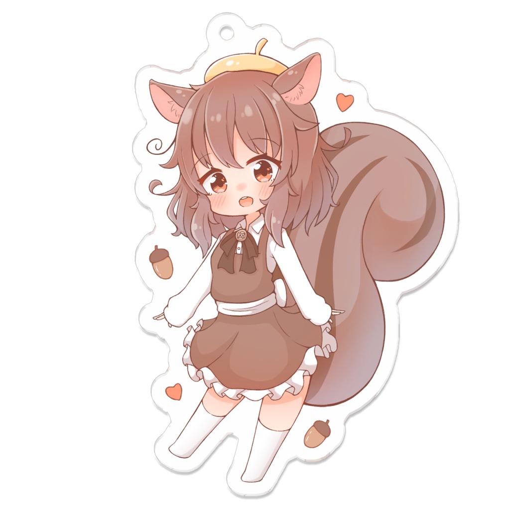 トルテちゃんアクリルキーホルダー