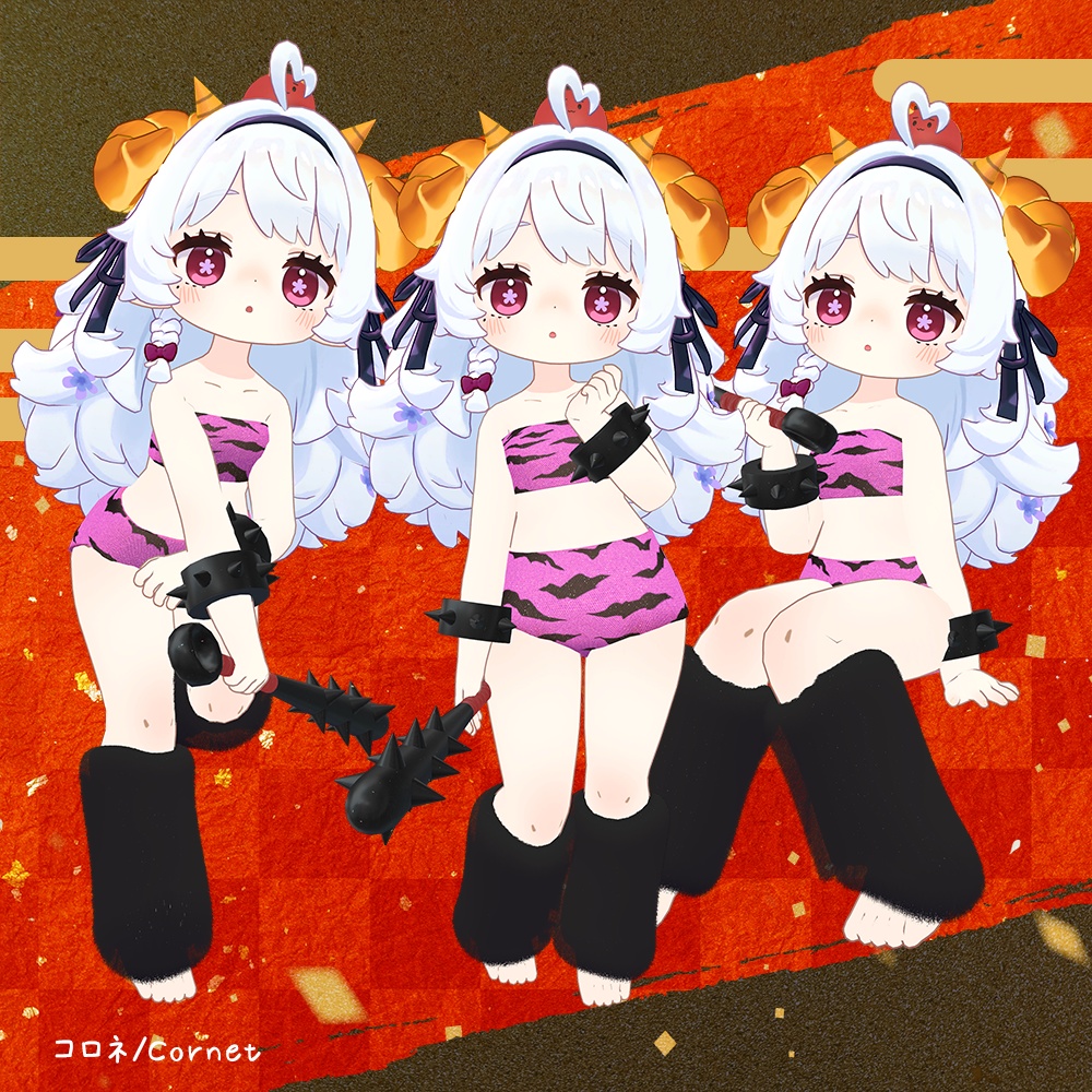 【MA対応】オニっ娘ポップ【まめふれんず/えも研対応】