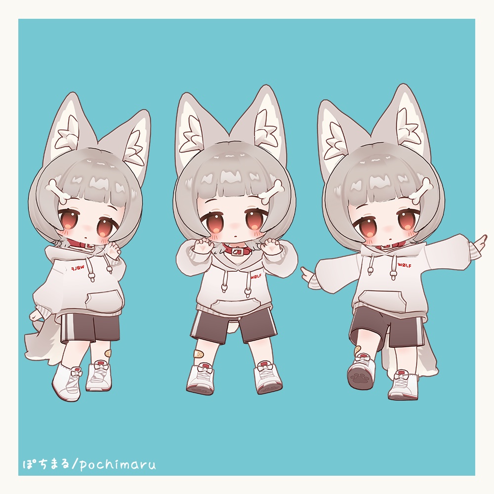 【髪型】ぱっつんうるふ【MA対応】【6avatar対応】