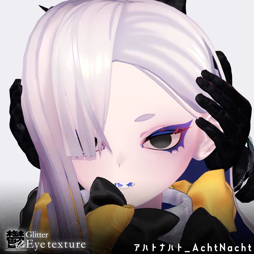 【48avatar対応】鬱Glitter✨EyeTexture🖤