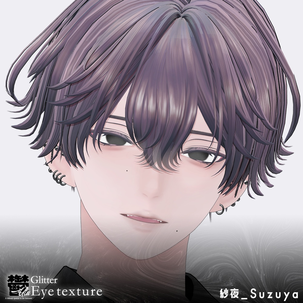 【37avatar対応】鬱Glitter✨EyeTexture🖤