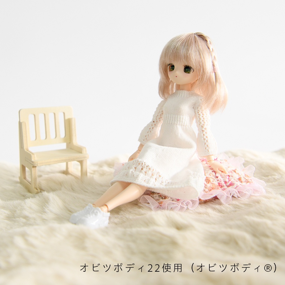 【予約商品】Lily cotton dress　【Off-White】