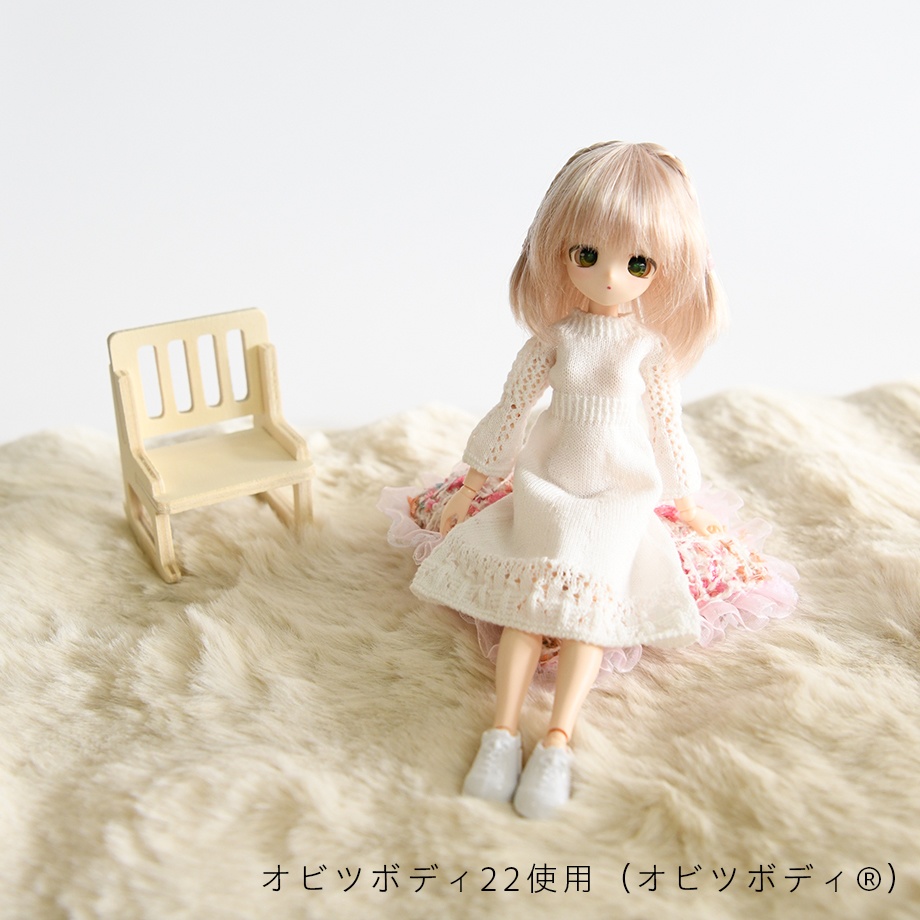 【即納】Lily cotton dress 【Off-White】