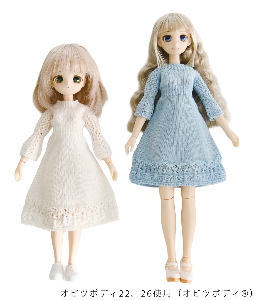 【即納】Lily cotton dress 【Blue】