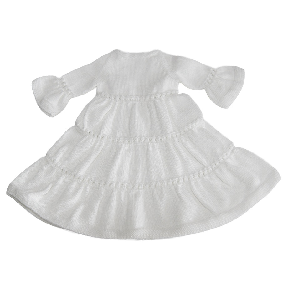 【即納】Tiered knit dress【Off-White】