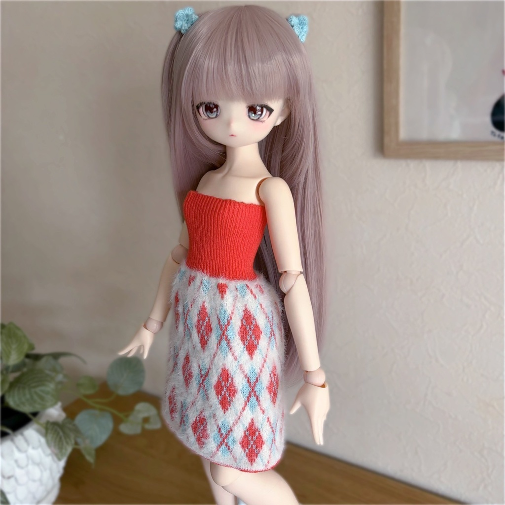 【即納】Argyle check Ensemble