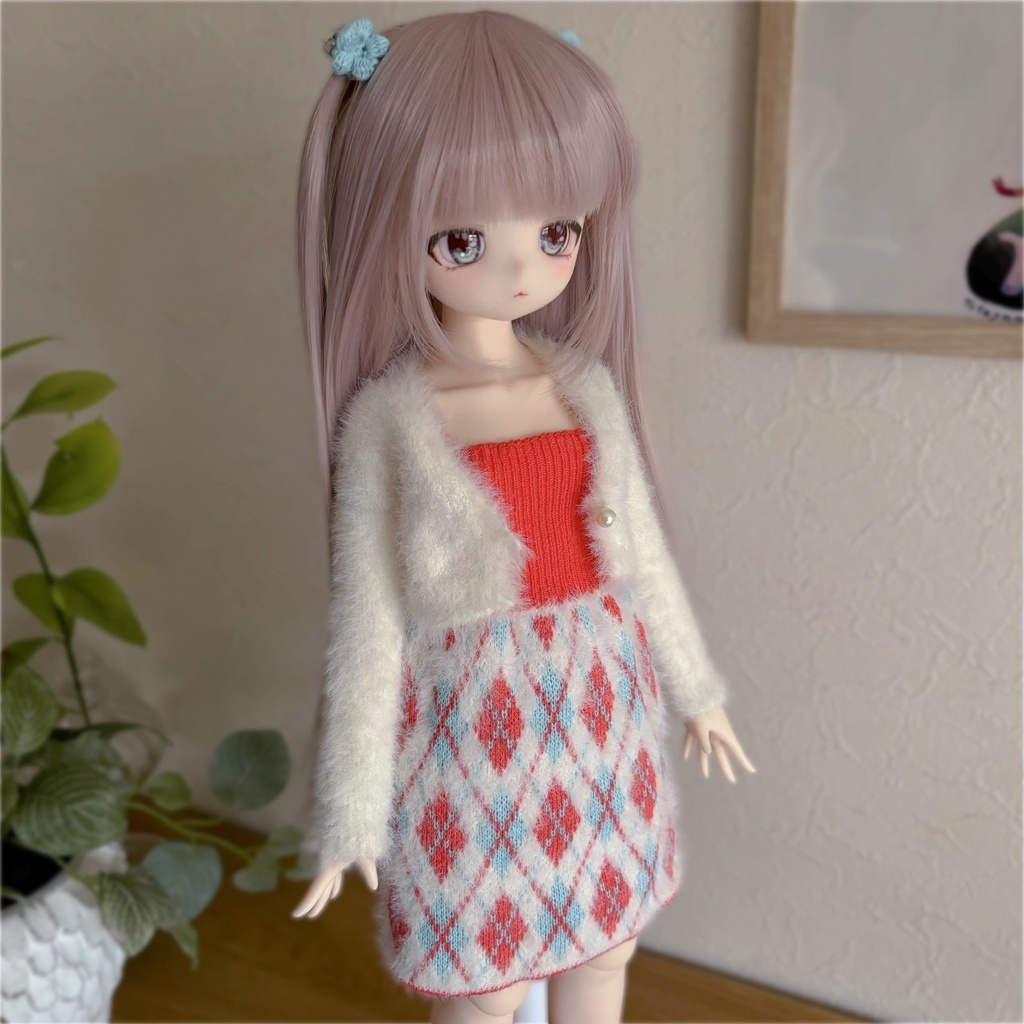 【即納】Argyle check Ensemble