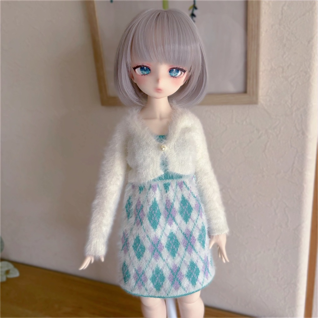 【即納】Argyle check Ensemble