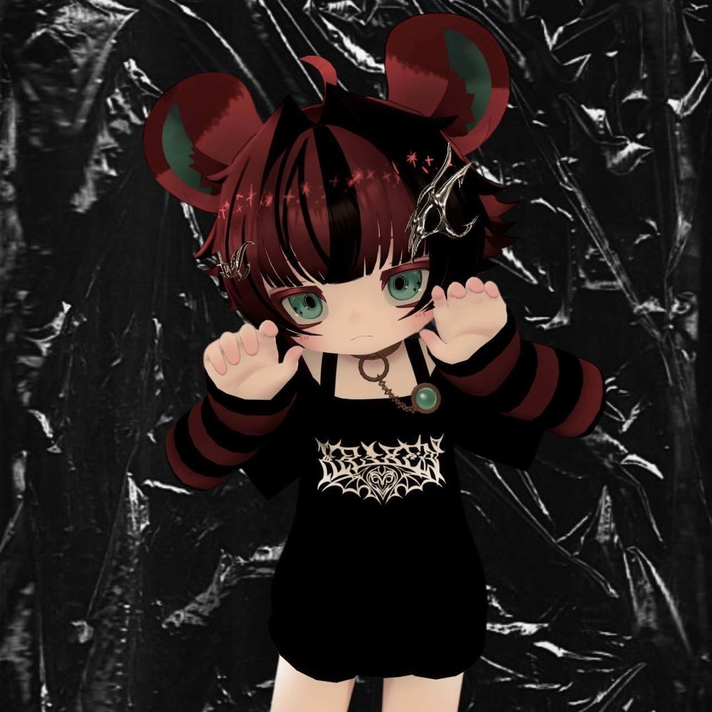 【VRC想定】X More hairpin【Xi対応】