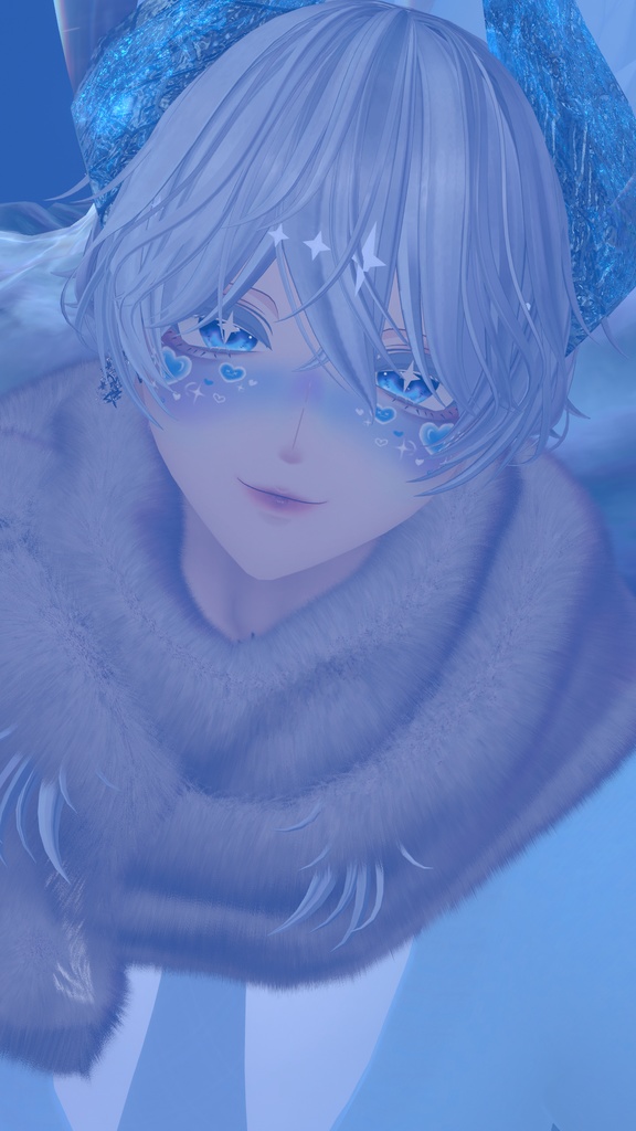 【アズエド/墨惺対応】Moe♡Heart face texture【VRC想定】