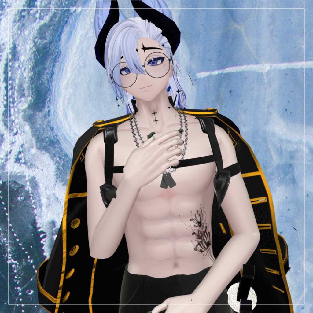 【アズエド対応】AZUEDO Body Make Texture【VRC想定】