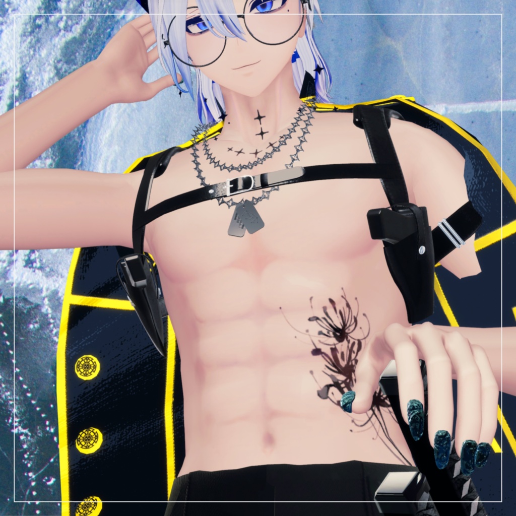 【アズエド対応】AZUEDO Body Make Texture【VRC想定】