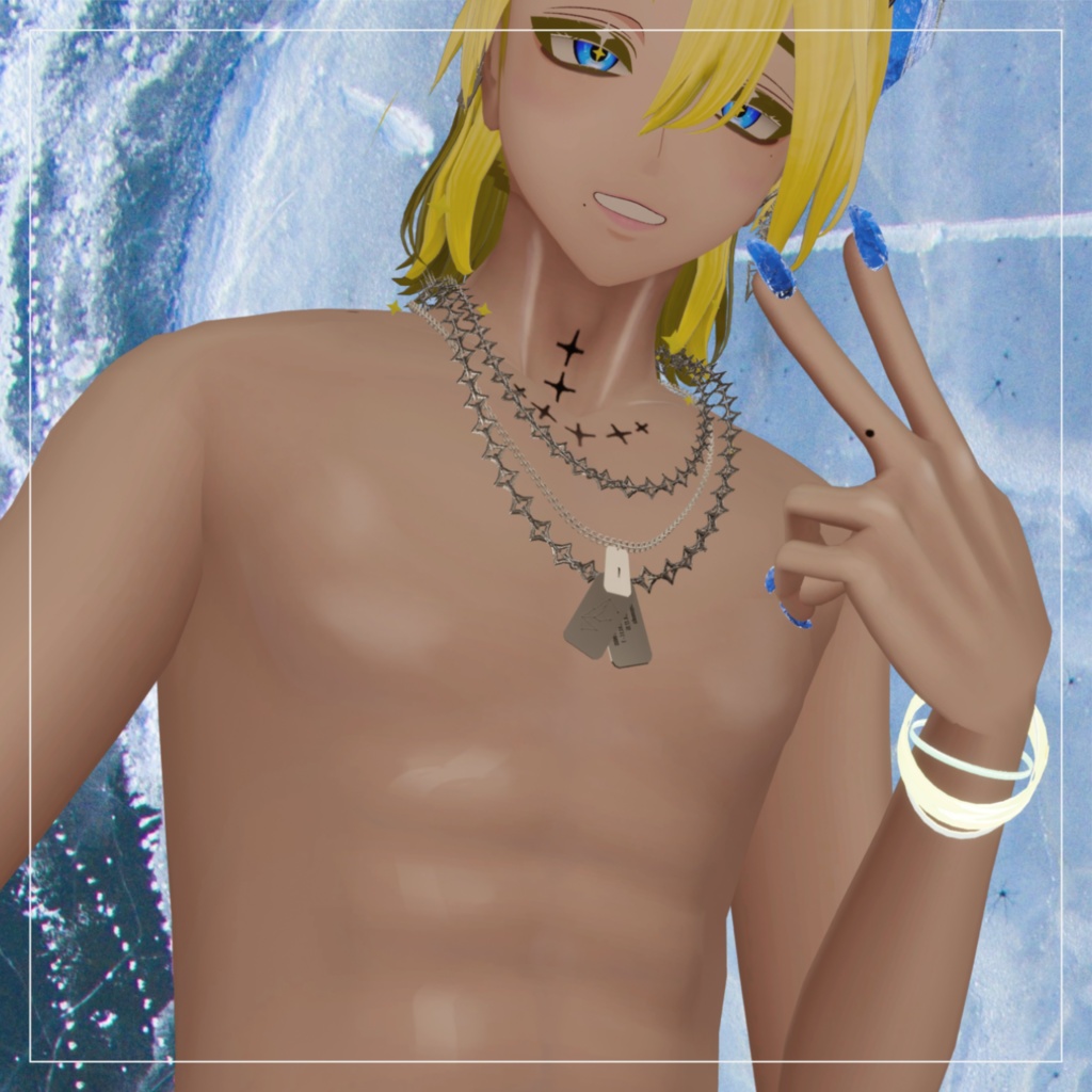 【アズエド対応】AZUEDO Body Make Texture【VRC想定】