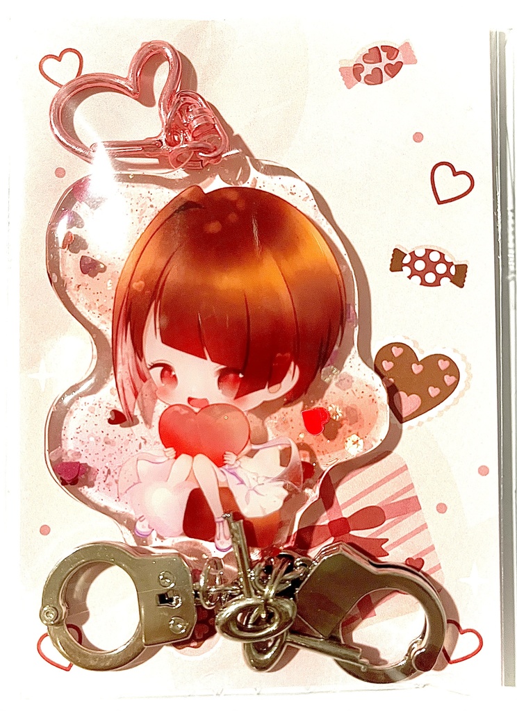 【2025𝓥𝓪𝓵𝓮𝓷𝓽𝓲𝓷𝓮】心愛 アクリルキーホルダー