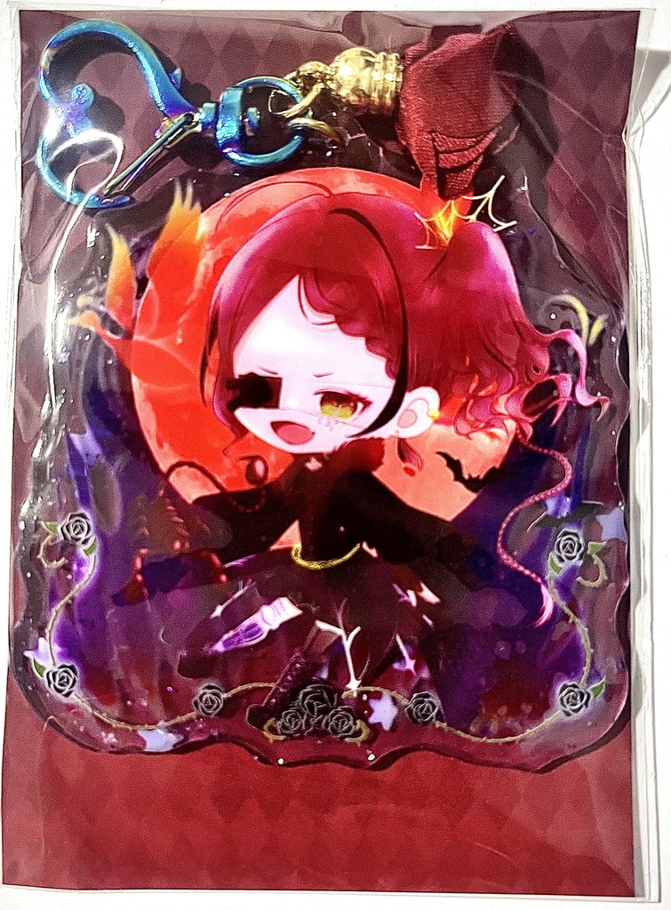 【2025HBD】神与小羽 アクリルキーホルダー