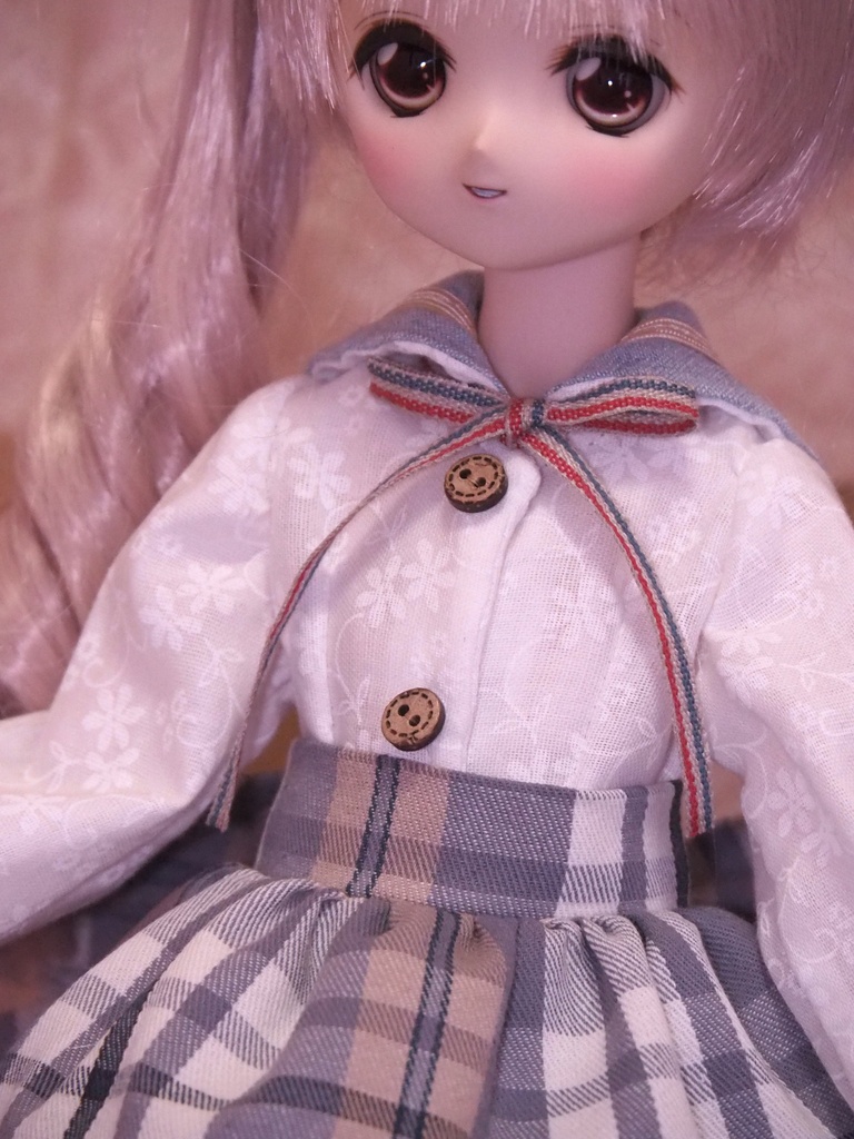 MDD・MSD 夏のさわやかおでかけコーデセット　青✖️チェック