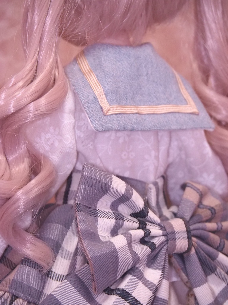 MDD・MSD 夏のさわやかおでかけコーデセット　青✖️チェック
