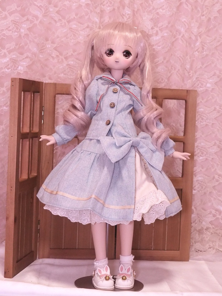 MDD・MSD 夏のさわやかおでかけコーデセット　青✖️青
