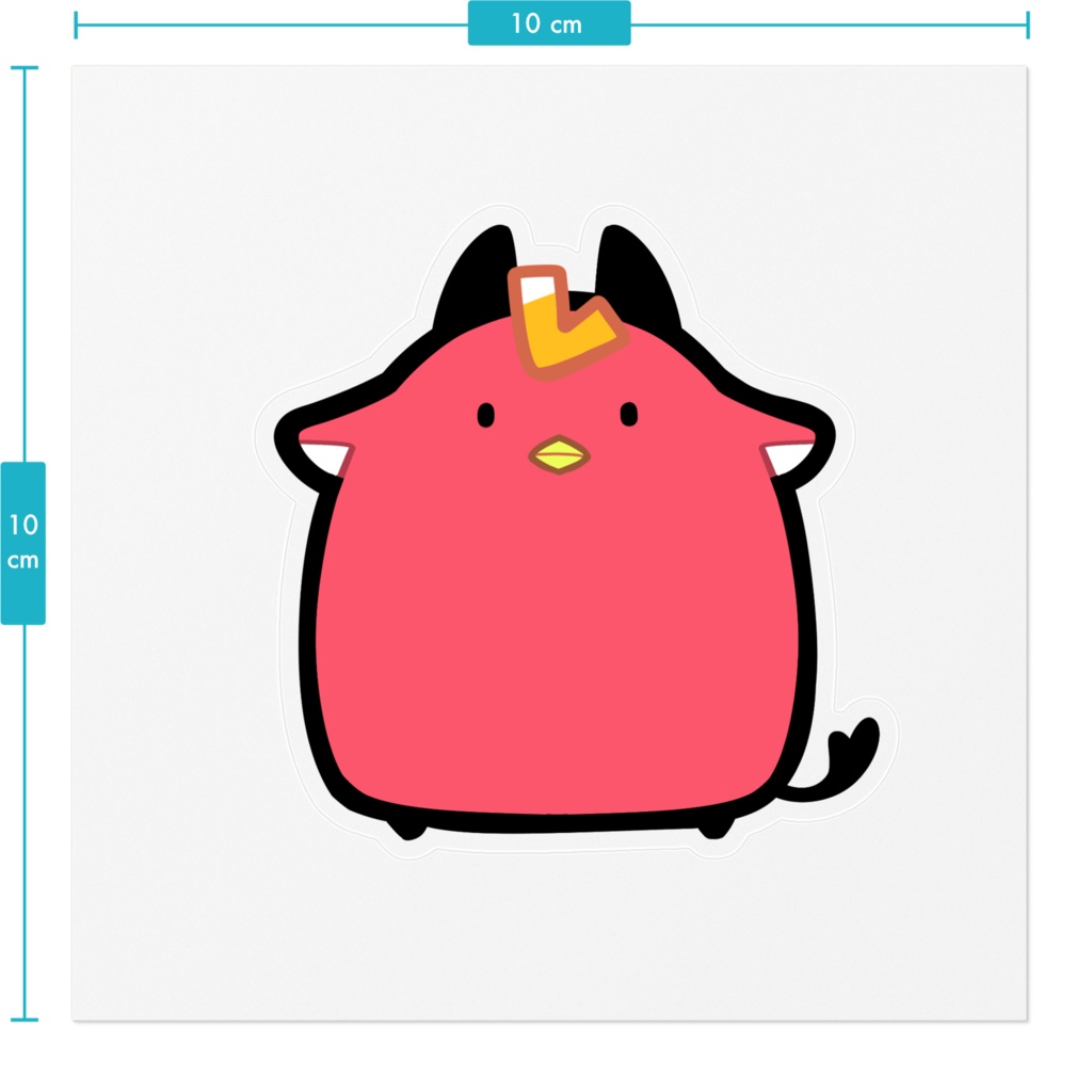 レッドホットチキンタカシステッカー