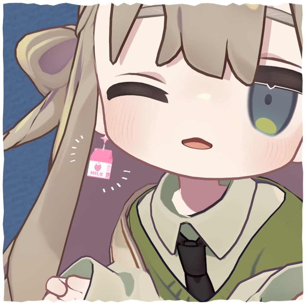 【無料】ミルクなピアス【MA対応】