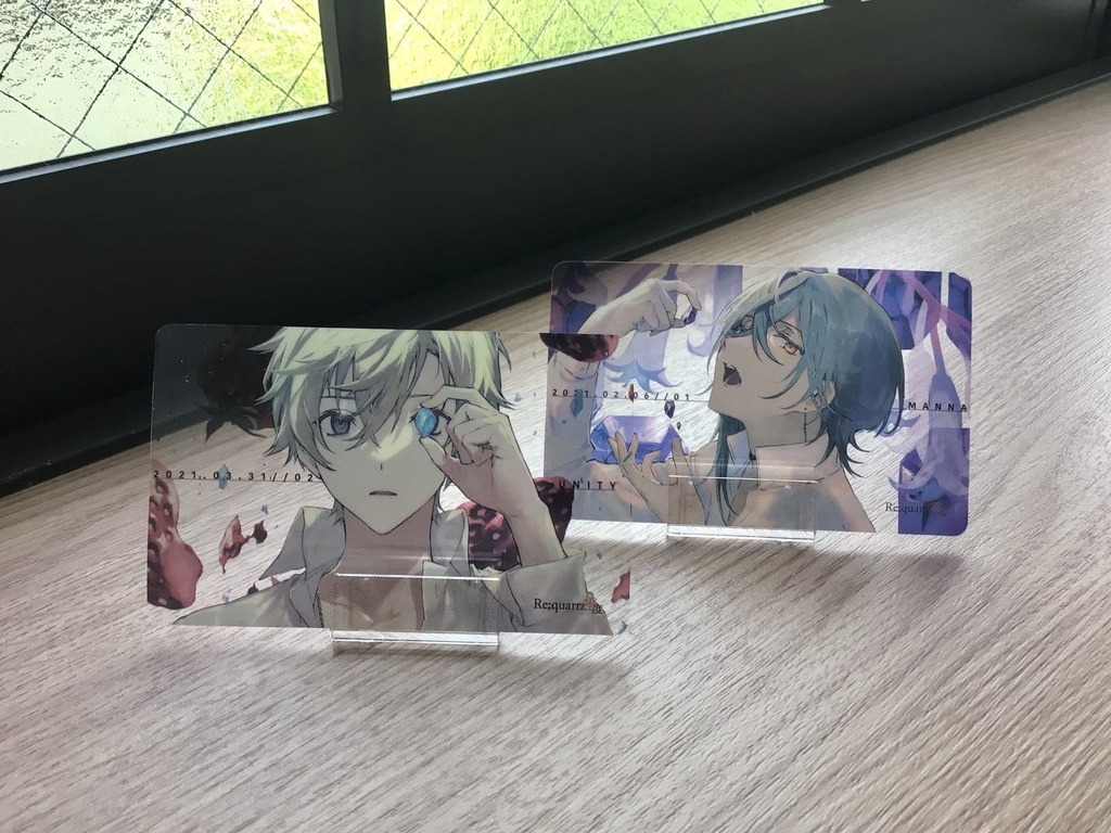 Re;quartz零度キャラ別クリアカード