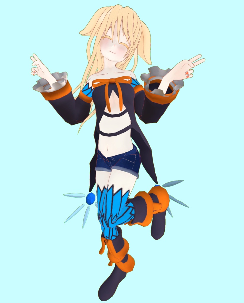 3Dモデル「スイレン」