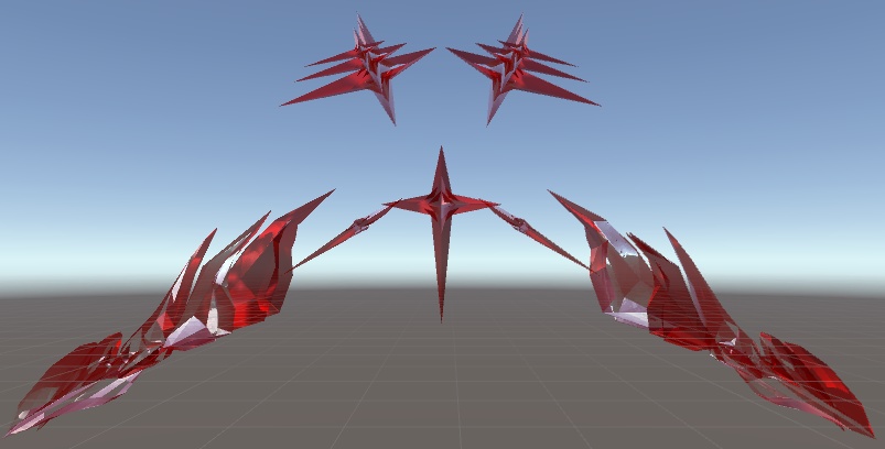 【VRC用サブアーム】結晶化副腕